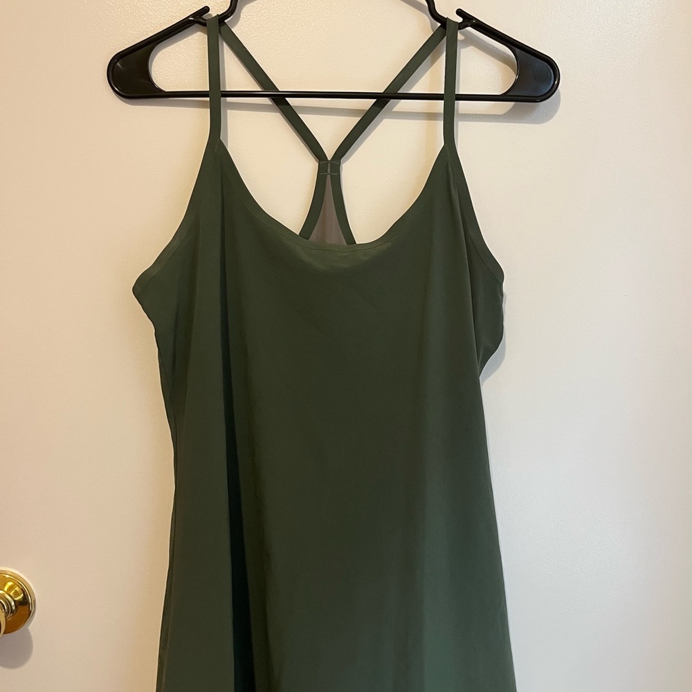 Outdoor Voices Green Exercise Dress Size M